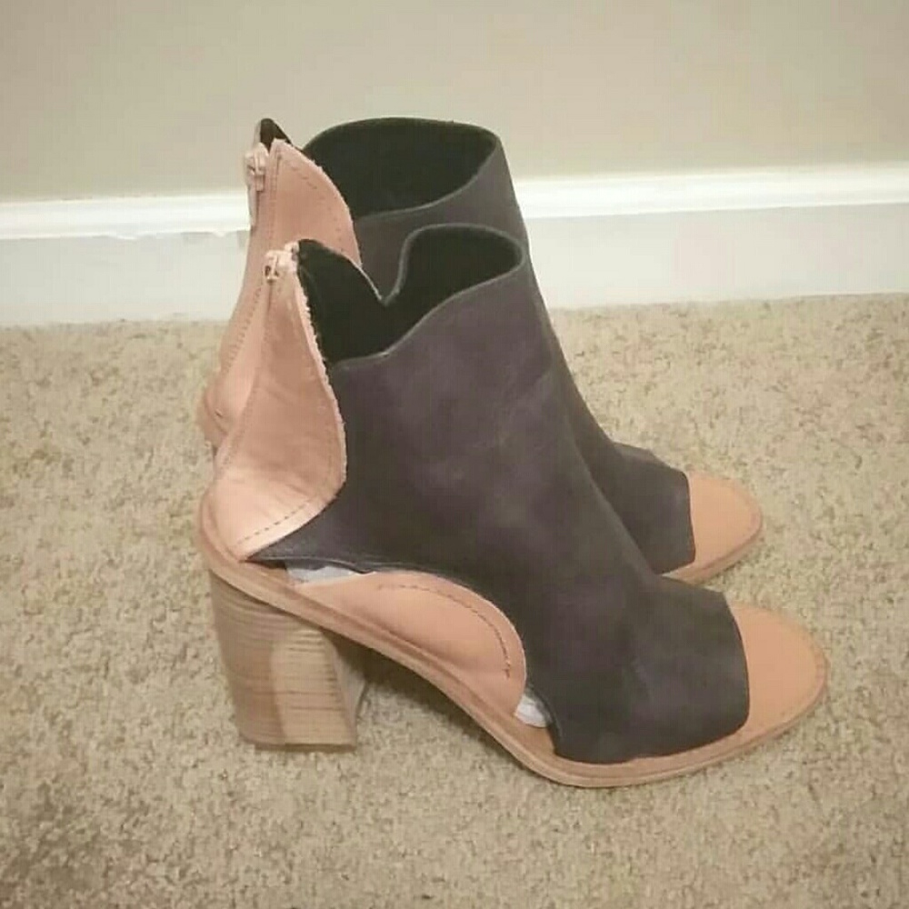 Free People Open Toe Boots